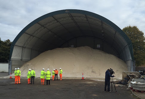 Gearing up for winter gritting