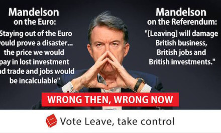 Lord Mandelson was wrong about the Euro and now he’s wrong about the EU
