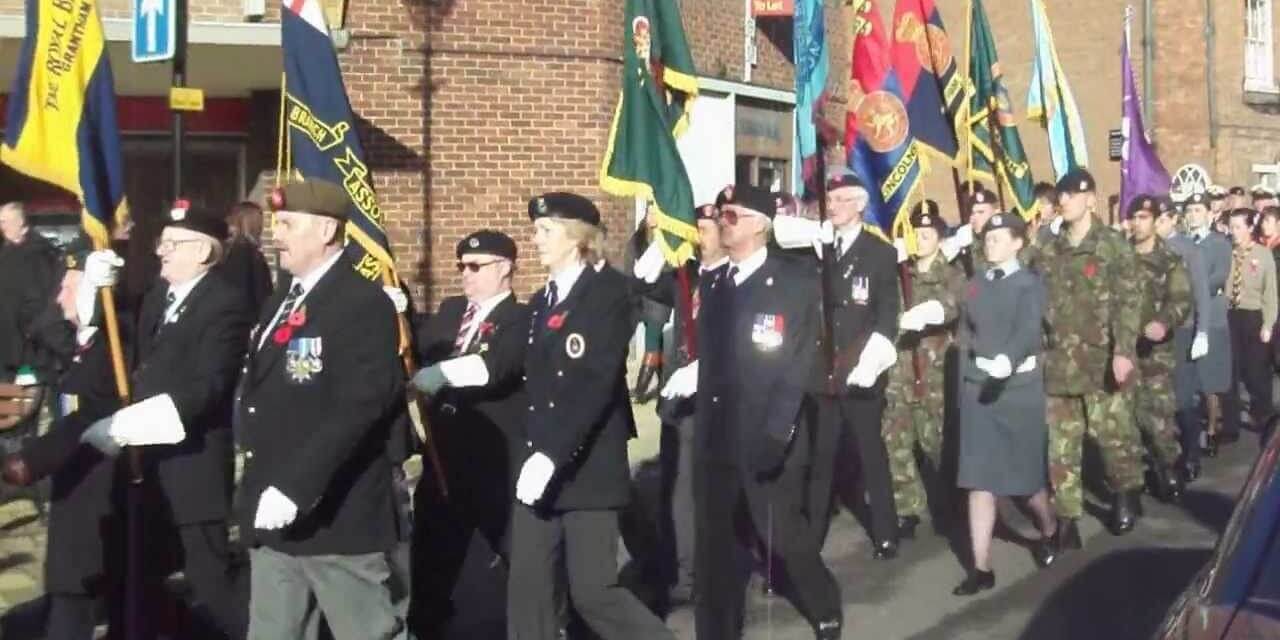 Grantham Remembrance Day Parade 2018