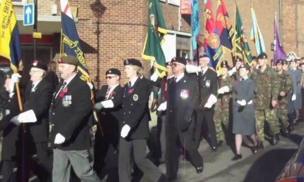 Grantham Remembrance Day Parade 2018