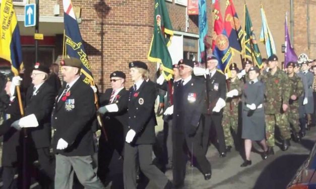 Grantham Remembrance Parade 2017