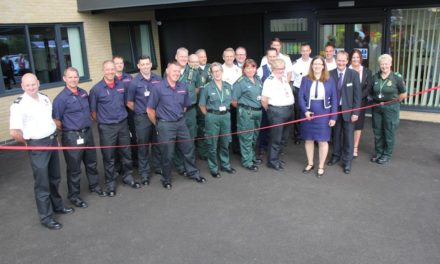 MP Caroline Johnson officially opens Sleaford fire and ambulance station