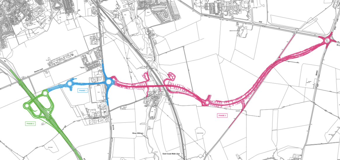 Grantham Relief Road – four steps forward, two steps backward