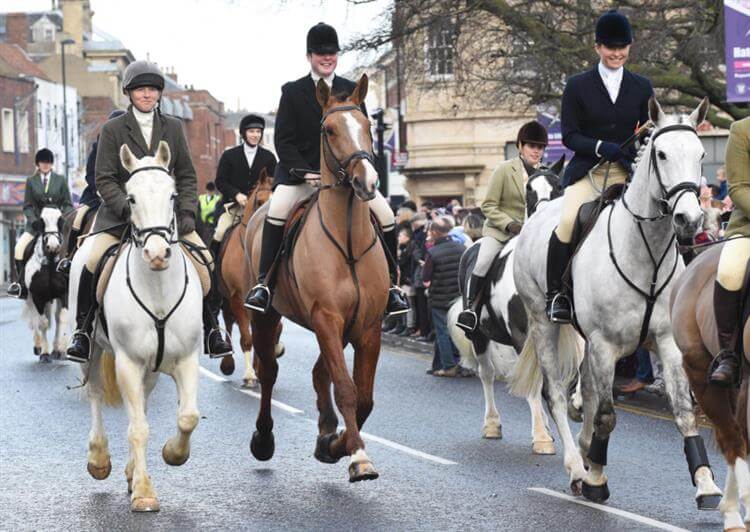 Belvoir Hunt Grantham Boxing Day Meet