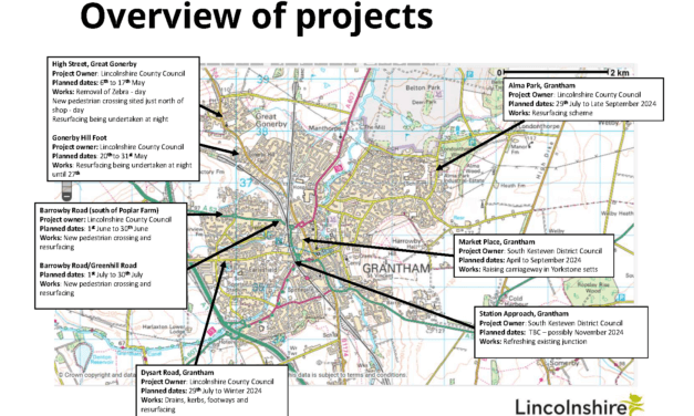 Grantham on the Move: Embracing Progress and Community in 2024’s Road Improvement Journey