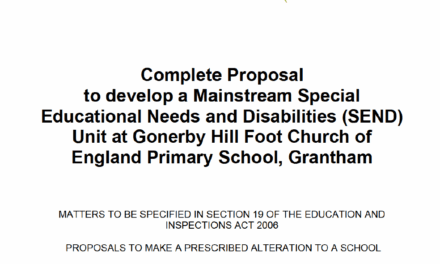 📚 A New SEND Unit for Gonerby Hill Foot Primary – Have Your Say