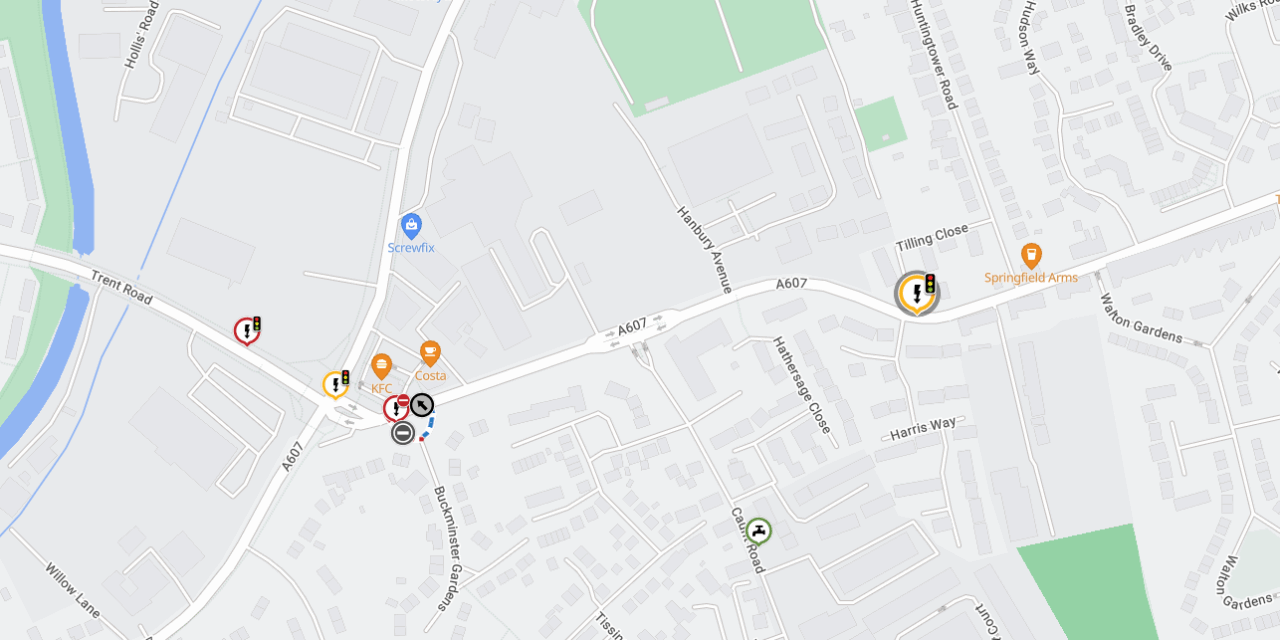 ROADWORKS WARNING: Springfield Rd / Harlaxton Road Grantham