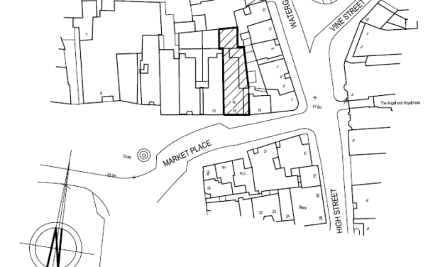 Grantham Market Place: Application for a pavement café licence